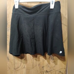 Prince Black Skater/Tennis Ruffle Waist Skirt